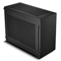 Lian Li A4-H2O PCIe 5 Black - Mini-ITX PC Gaming Case - GPU Clearance 322 mm - Aluminum - SFX PSU