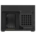 Lian Li A4-H2O PCIe 5 Black - Mini-ITX PC Gaming Case - GPU Clearance 322 mm - Aluminum - SFX PSU