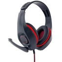 Gaming Headset Gembird Gaming With VOLUME CONTROL PC/PS4 RED-Black