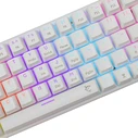 Gaming Πληκτρολόγιο White Shark Mechanical Gk-002221V2 Us Blue Switch Wakizashi-2 White