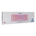 Gaming Πληκτρολόγιο White Shark Mechanical Gk-002421V2 Us Blue Switch Wakizashi-2 Pink