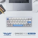 Gaming Πληκτρολόγιο Armaggeddon Trimode Mech Rgb Linear 63Keys Gmk-100 Winter
