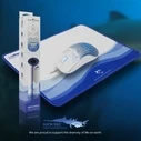 Ποντίκι Gaming Ενσύρματο White Shark 6D & PAD MEGALODON