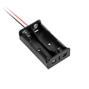 Battery Holder for 2x 18650 with Cable