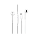 GSM1036 Ακουστικά ενσύρματα με υποδοχή Lightning και μικρόφωνο λευκά