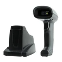 Barcode Scanner Gtcodestar Gt-1901C με Βάση, 1D & 2D, Ενσύρματο & Ασύρματο, 2000mAh, Μαύρο