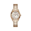 Γυναικείο Ρολόι Guess Gw0047L2 (36mm) Μεταλλικό Μπρασελέ Ροζ