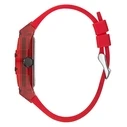 Ρολόι Guess Gw0203G5 (43mm) Καουτσούκ Λουράκι Κόκκινο