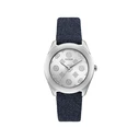 Γυναικείο Ρολόι Guess Gw0228L1 (40 mm) Δερμάτινο Λουράκι Μπλε