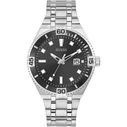Ανδρικό Ρολόι Guess Gw0330G1 (45mm) Μεταλλικό Μπρασελέ Ασημί