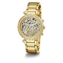 Γυναικείο Ρολόι Guess Gw0403L2 (37mm) Μεταλλικό Μπρασελέ Χρυσό