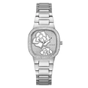 Γυναικείο Ρολόι Guess Gw0544L1 (32mm) Μεταλλικό Μπρασελέ Ασημί