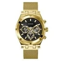 Ανδρικό Ρολόι Guess Gw0582G2 (44mm) Μεταλλικό Μπρασελέ Χρυσό