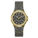 Γυναικείο Ρολόι Guess Gw0597L1 (38mm) Μεταλλικό Μπρασελέ Ασημί