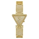 GUESS Women's Watch GW0644L2 (34MM) - Gold Stainless Steel, Grey Dial, Quartz Analog
