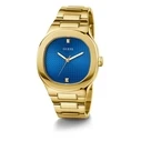 Ανδρικό Ρολόι Guess Gw0662G2 (42mm) Μεταλλικό Μπρασελέ Χρυσό