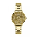 Γυναικείο Ρολόι Guess Gw0670L2 (38mm) Μεταλλικό Μπρασελέ Χρυσό