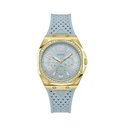 Γυναικείο Ρολόι Guess Gw0694L1 (39mm) Καουτσούκ Λουράκι Μπλε