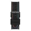 Ανδρικό Ρολόι Guess Gw0701G1 (45mm) Καουτσούκ Λουράκι Μαύρο