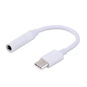 Αντάπτορας USB Savio Type 3.1 C (M) Jack 3.5mm (F) Audio adapter White AK-35