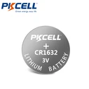 Battery Pkcell CR1632-1B Lithium Button Cell 1 pc