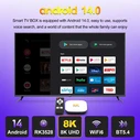 H96 MAX TV Box M2 Plus, 8K, 4GB RAM & 32GB ROM, WiFi 6, Bluetooth 5.4, Android 14