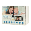 Ενδοεπικοινωνία Μωρού HelloBaby Hb6084L με Κάμερα & Οθόνη 5.5", 720P, Ptz