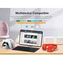 Πληκτρολόγιο Ασύρματο Teclast K10, Bluetooth, 25x15cm, μαύρο