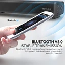 SONICGEAR Soundbar 2.0 Bluetooth & HDMI 120W Μαύρο - SB-HD3202