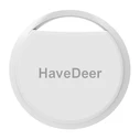 HAVEDEER smart tag ACCUTAG για Android συσκευές Bluetooth tracker λευκό