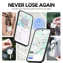 MiLi MiTag HD-P16 Apple Find My & Google Find Hub Μαύρο