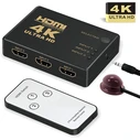 HDMI Switch 3 In / 1 Out 4K x 2K Remote