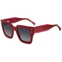 Carolina Herrera Women Sunglasses HER0255/S C9A (51/23/145) - Acetate Frame, Grey Degraded Lenses (Category 3)