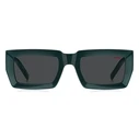 HUGO Men's Sunglasses HG-1310-S-MR8 — Grey Lens, Green Frame, 54/23/145 mm, Category 3 UV400