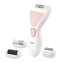 Αποτριχωτική Μηχανή HTC HL-026, 4 σε 1, επαναφορτιζόμενη, αδιάβροχη, ροζ