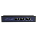 Network Switch Longse PoE HT412, 4x LAN port & 2x WAN port, 10/100Mbps