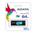 USB Flash 64GB Adata UV220 AUV220-64G-RBKBL USB 2.0 Black