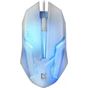 Ποντίκι Gaming DEFENDER CYBER MB-560L WHITE 7-COLORS BACKLIGHT