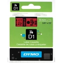 Ταινία Ετικετογράφου DYMO D1 Standard - Black on Red - 9mm label-making tape