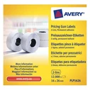 Αυτοκόλλητες Ετικέτες Avery PLP1626 self-adhesive label White Price tag Permanent 12000 pc(s)