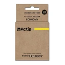 Μελάνι Συμβατό Actis KB-1000Y για Brother LC1000/LC970 Yellow