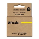Μελάνι Συμβατό Actis KB-223Y για Brother LC223Y 10ml Yellow