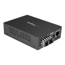 Network Switch StarTech.com Fiber Optic Media Converter - 1000Base-LX - Single Mode - 10km - SC Fiber to Ethernet Converter