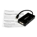 Αντάπτορας StarTech.com 3 in 1 Mini DisplayPort to HDMI / VGA / DVI