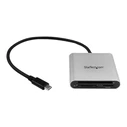 Card Reader StarTech.com USB 3.0 Card Reader with USB-C - SD, MicroSD, CompactFlash