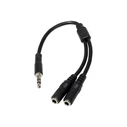 Αντάπτορας StarTech.com 3.5mm Jack Y-Splitter Cable 20cm