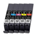 Μελάνι Canon ink cartridge PGI-72 - 5 pack - MBK / C / M / Y / R
