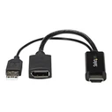 Αντάπτορας StarTech.com HDMI to DisplayPort Adapter - HDMI to DisplayPort Converter with USB Power - 4K