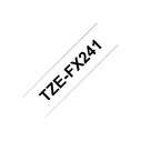 Ταινία Ετικετογράφου Brother TZeFX241 - flexible ID tape - 1 roll (s) - roll (1.8 cm x 8 m)