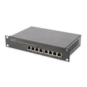 Network Switch 8 Port Digitus RJ45 GE PoE 10"